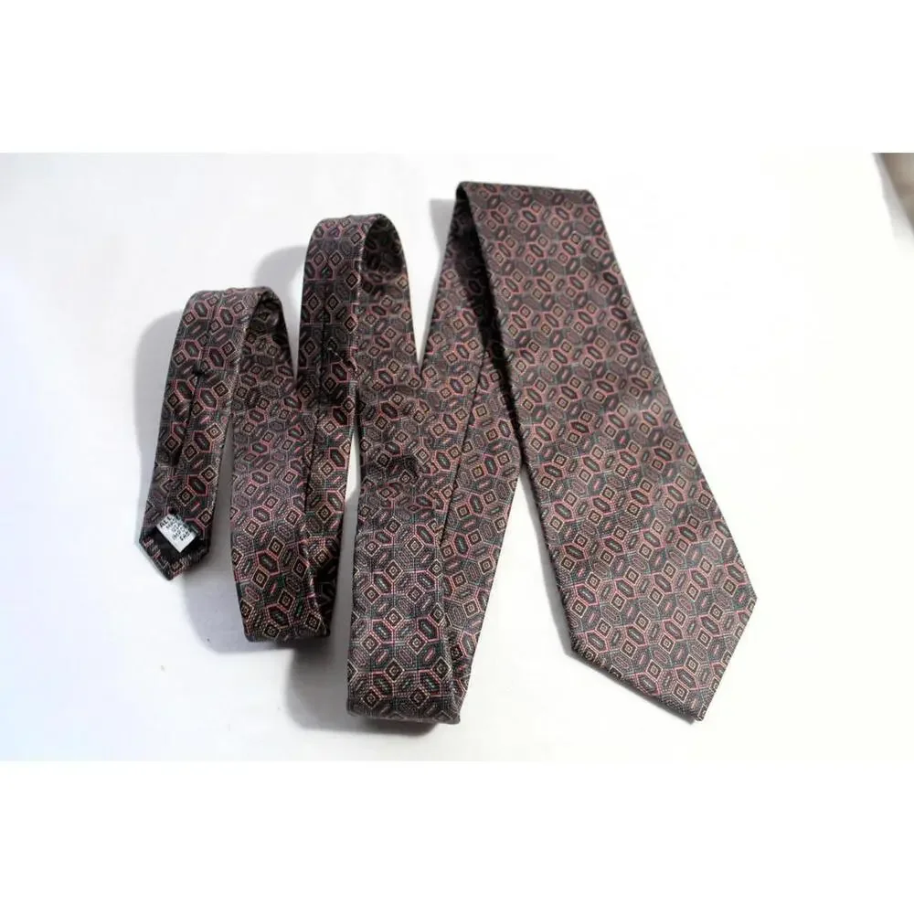 Vintage Damani Silk Necktie, 3.5 X 54 Inches, Short Length, Boys Tie